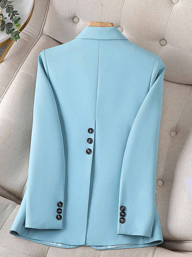 Stylish Women's Blazer - Carmen-Blue-S-Nora Luxe