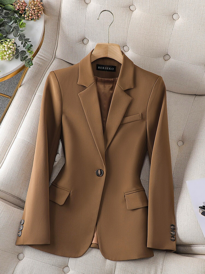 Stylish Women's Blazer - Carmen-Brown-S-Nora Luxe