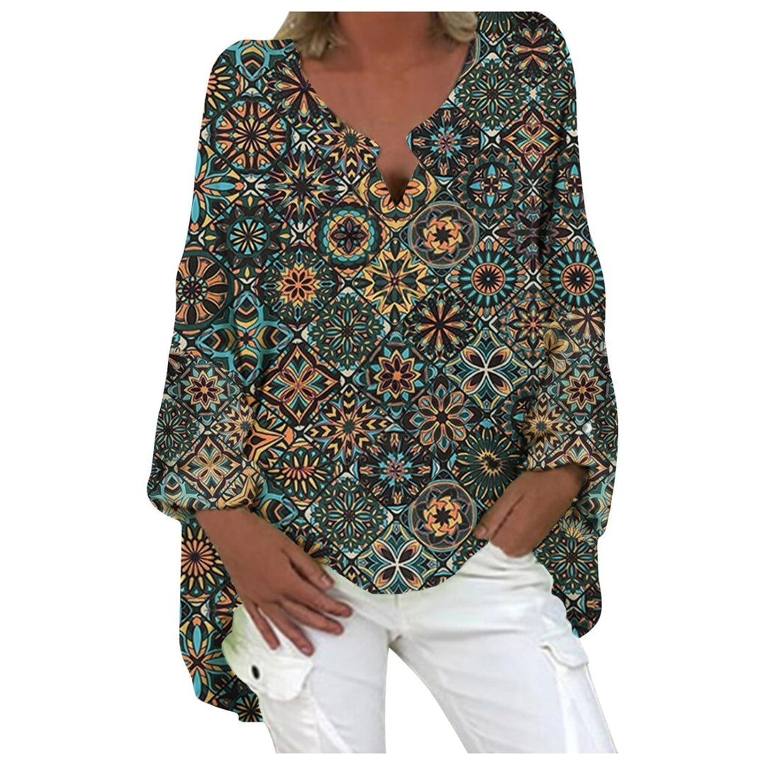 Stylish women's linen blouse – Elodie-Green Yellow-S-Nora Luxe