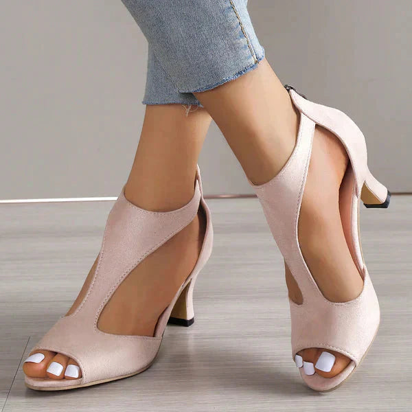 Stylish Women's Sandals - GlamStep-4-Pink-Nora Luxe