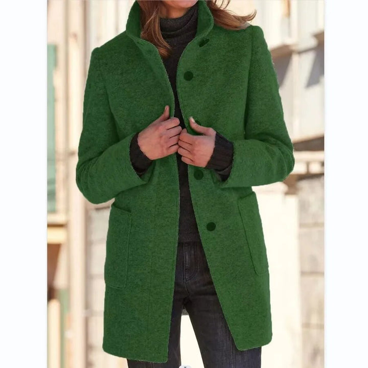 Stylish Women's Winter Coat - Emma-Green-S-Nora Luxe