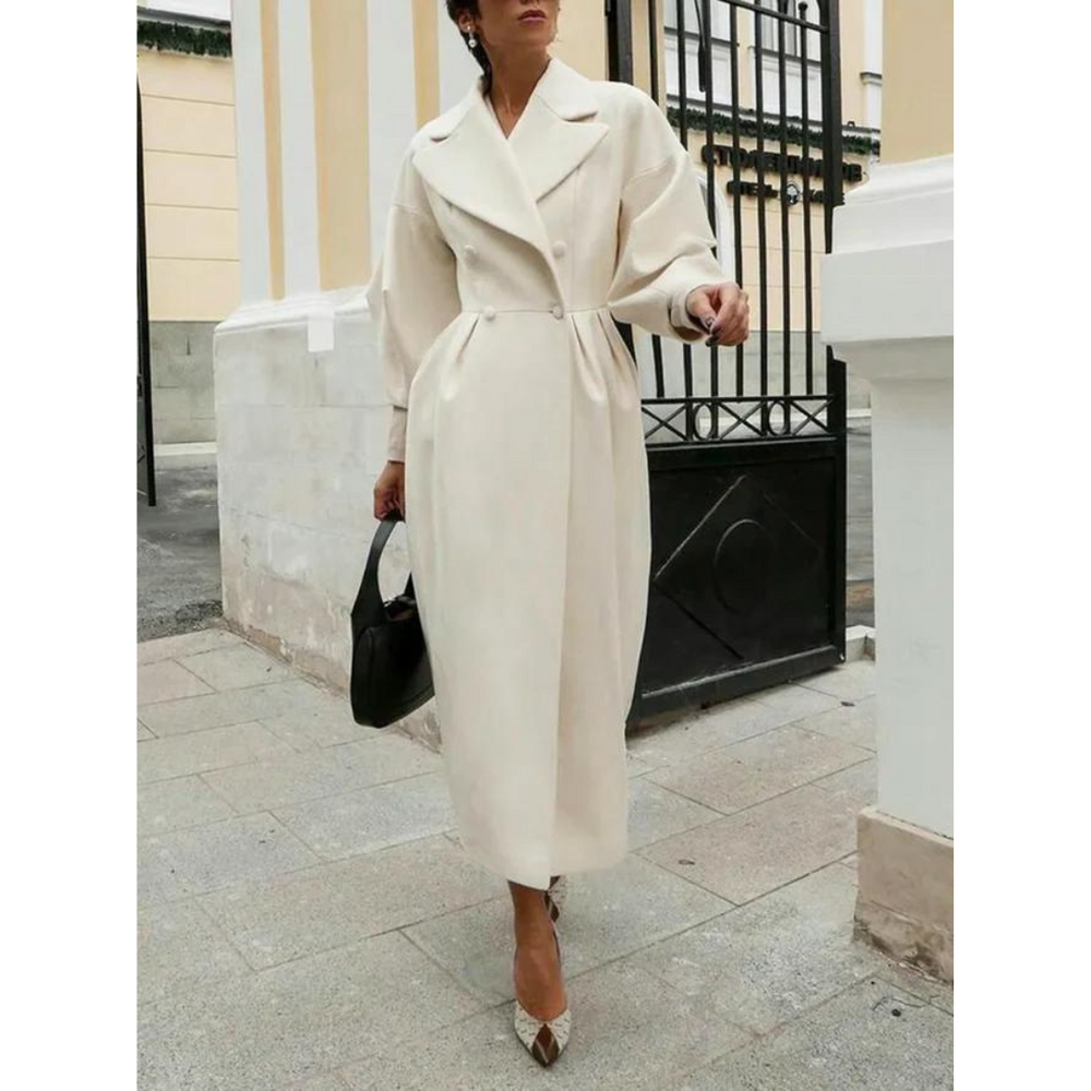 Stylish Women's Winter Coat - Victoria-White-S-Nora Luxe