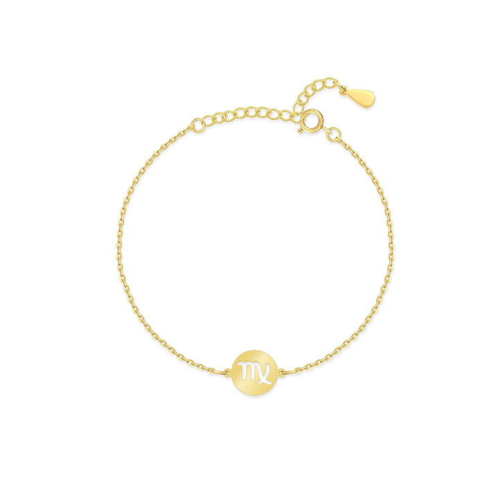 Stylish Zodiac Bracelet - Lyra-Gold-Virgo-Nora Luxe