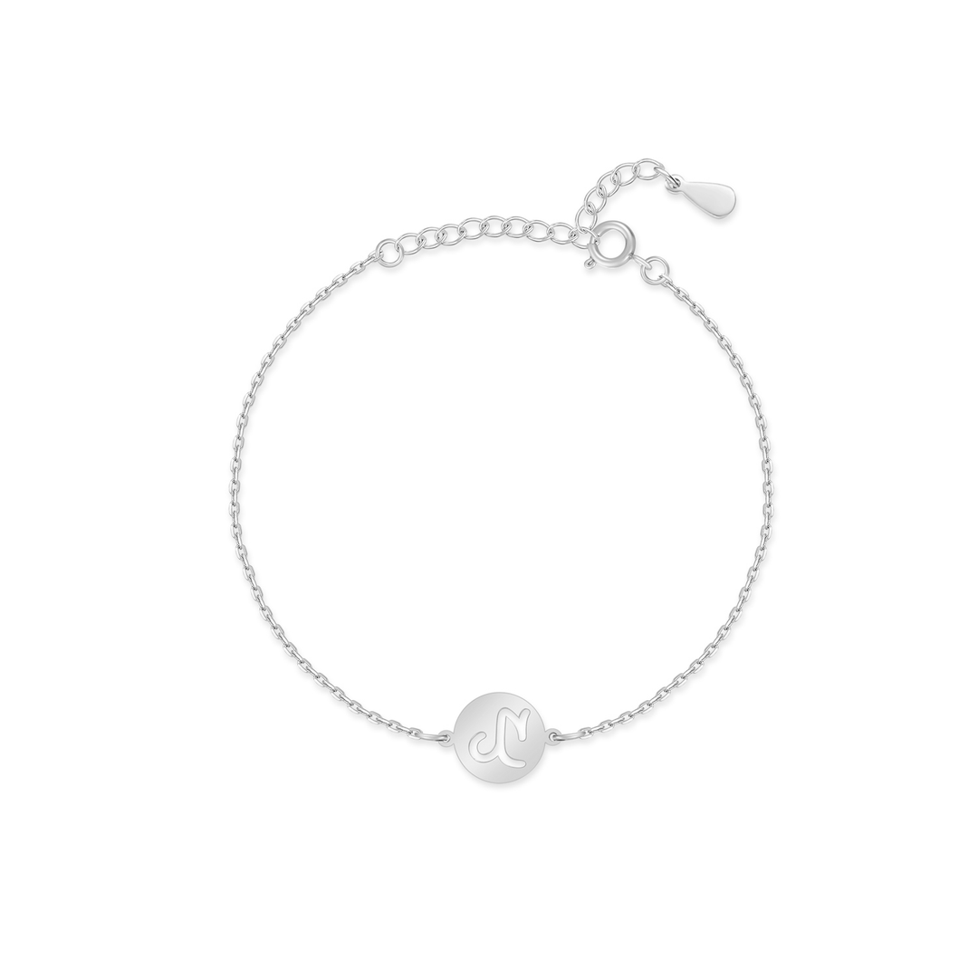 Stylish Zodiac Bracelet - Lyra-Silver-Capricorn-Nora Luxe
