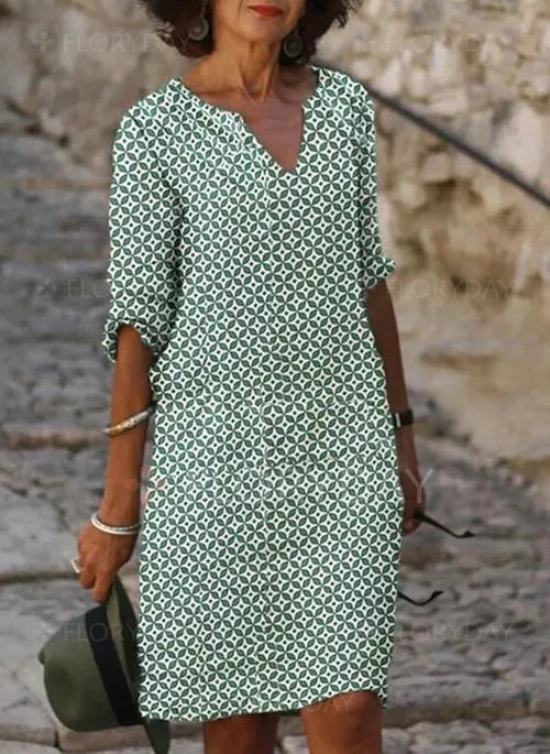 Summer Dress - Amanda-Green-S-Nora Luxe