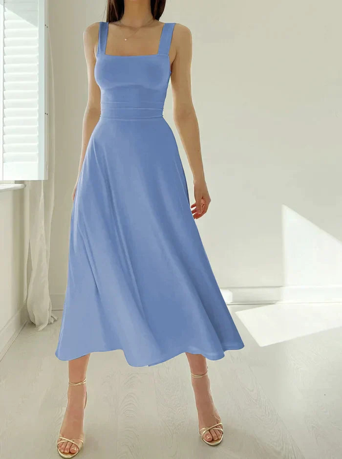 Summer dress – Florentine-Blue-XS-Nora Luxe