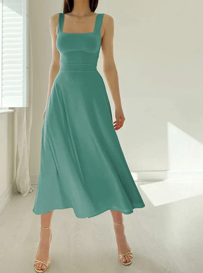 Summer dress – Florentine-Green-XS-Nora Luxe