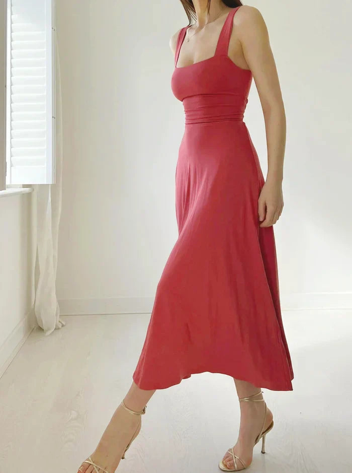 Summer dress – Florentine-White-XS-Nora Luxe