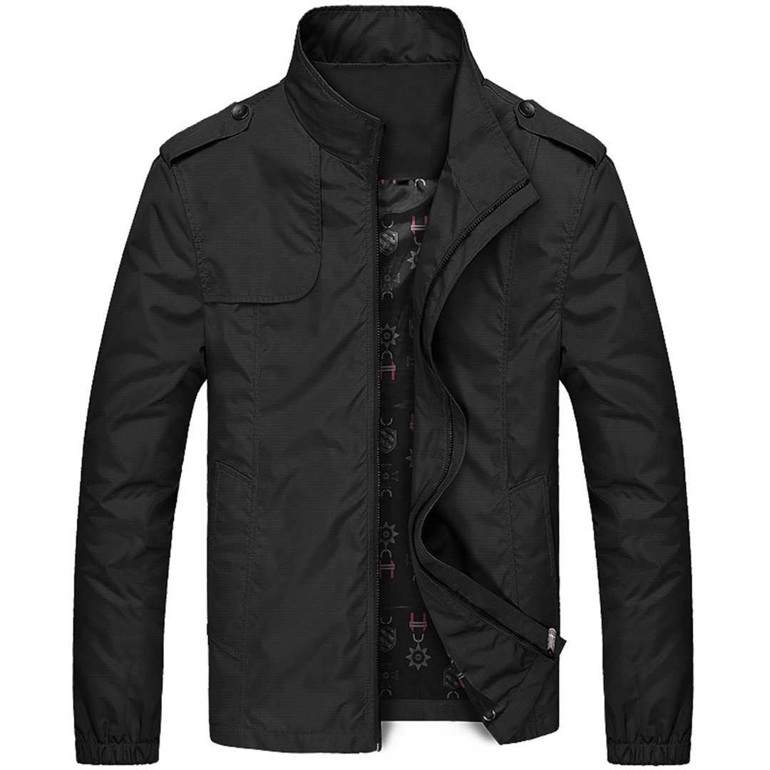 Summer jacket for men – Matteo-Black-S-Nora Luxe