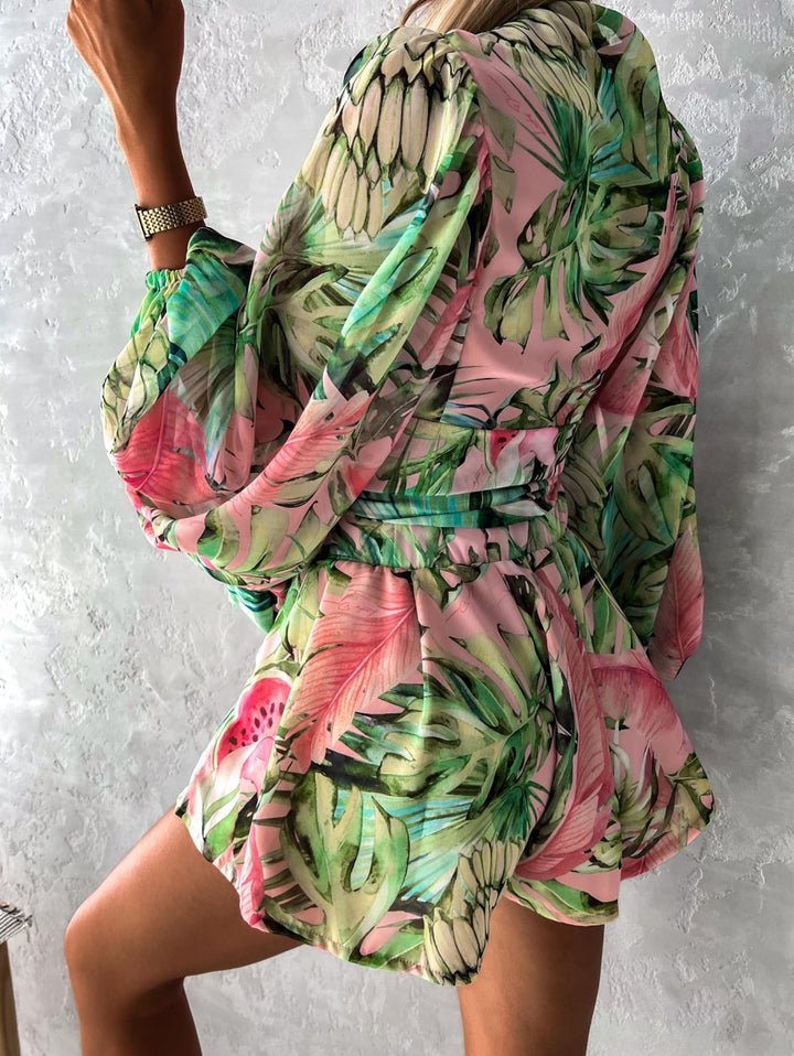 Summer jumpsuit - Luna-Green-XS-Nora Luxe