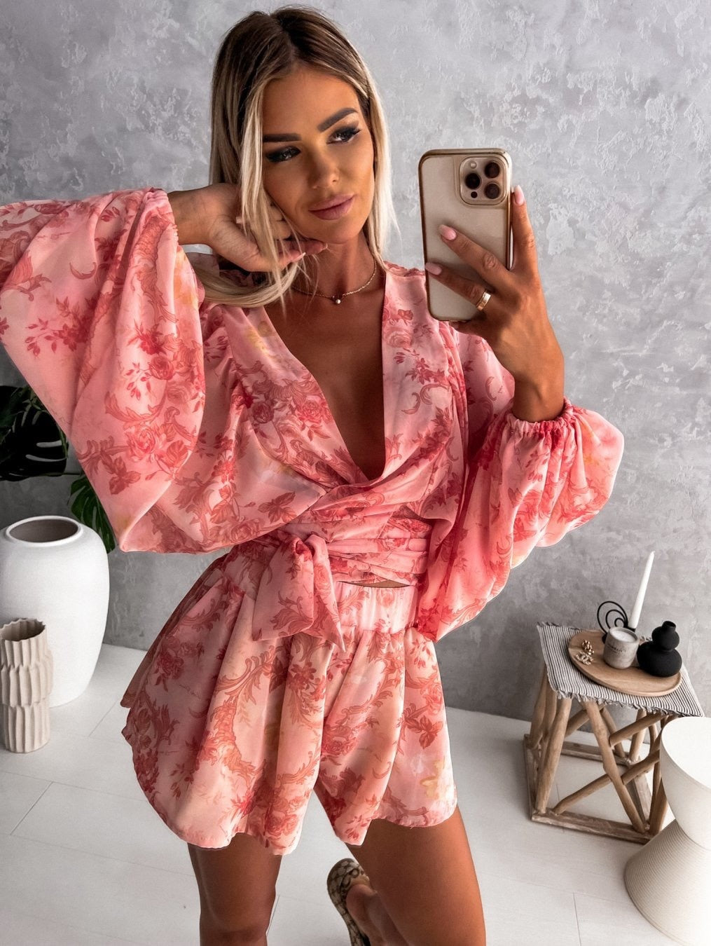 Summer jumpsuit - Luna-Red-XS-Nora Luxe