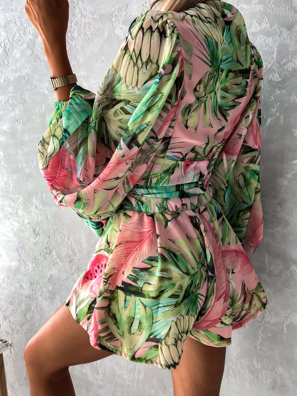 Summer Jumpsuit - Solara-Green-XS-Nora Luxe