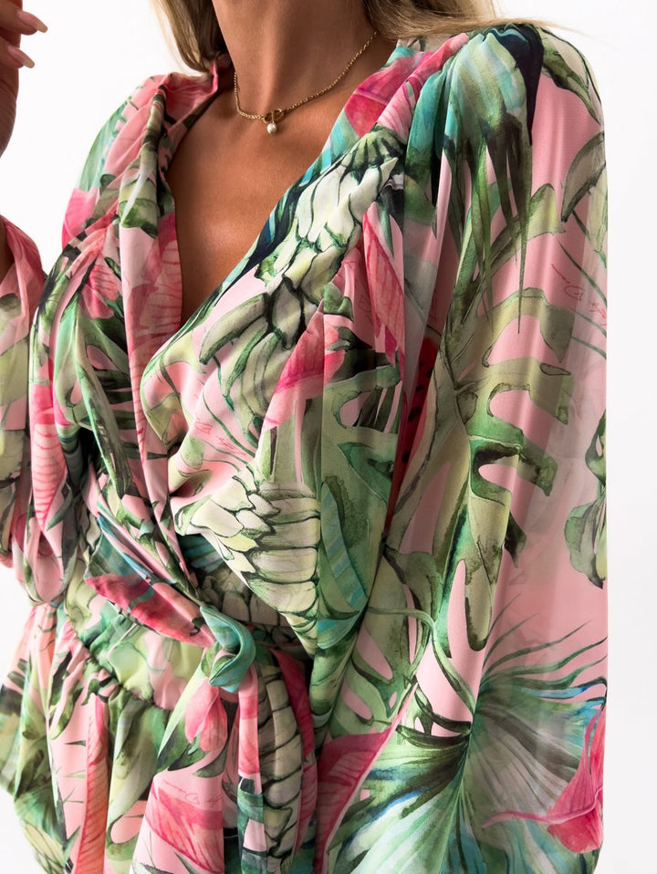 Summer Jumpsuit - Solara-Green-XS-Nora Luxe