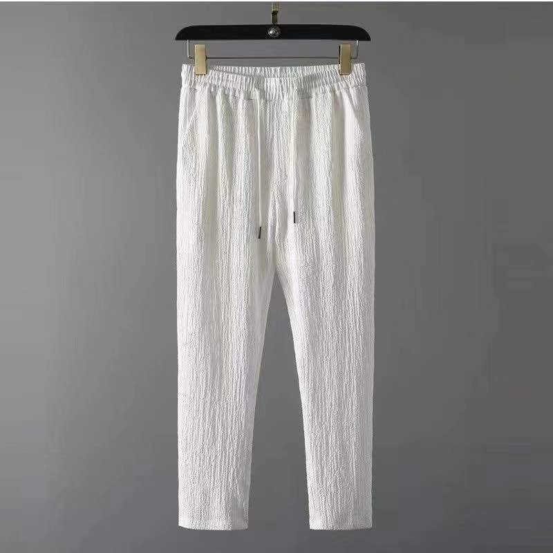 Summer Linen Set for Men - Arion-White-S-Nora Luxe