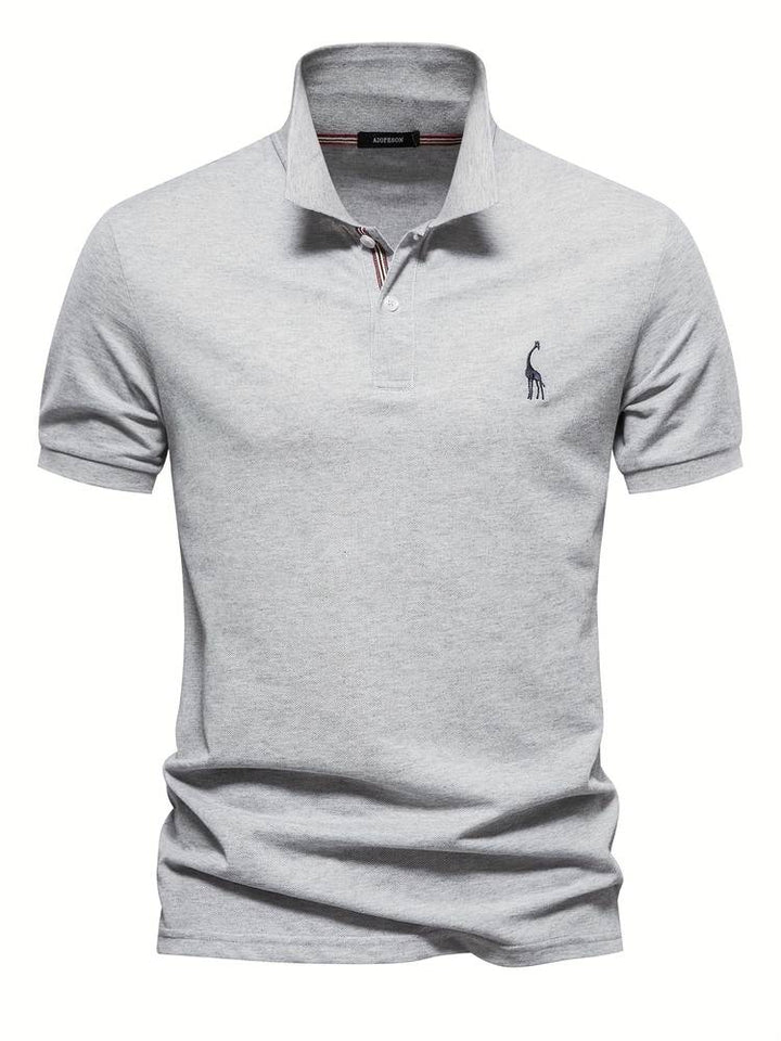 Summer Polo Shirt Men | Breathable & Comfortable – Joris (1+1 FREE)-Gray-S-Nora Luxe