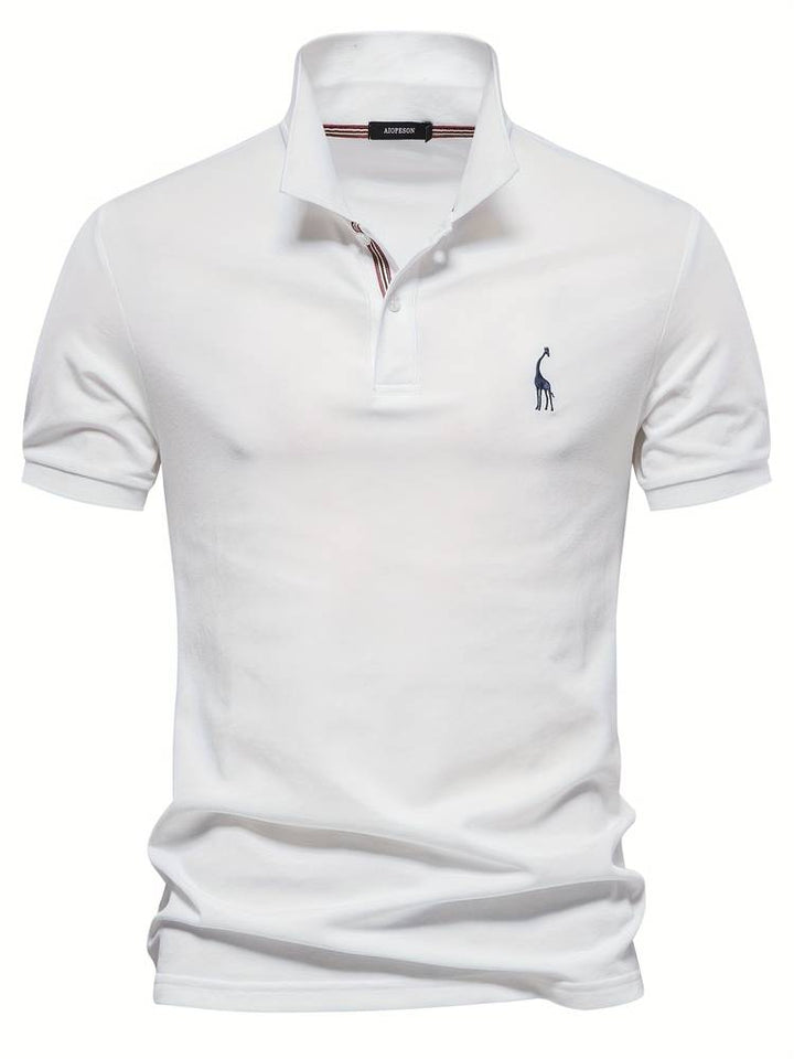 Summer Polo Shirt Men | Breathable & Comfortable – Joris (1+1 FREE)-White-S-Nora Luxe