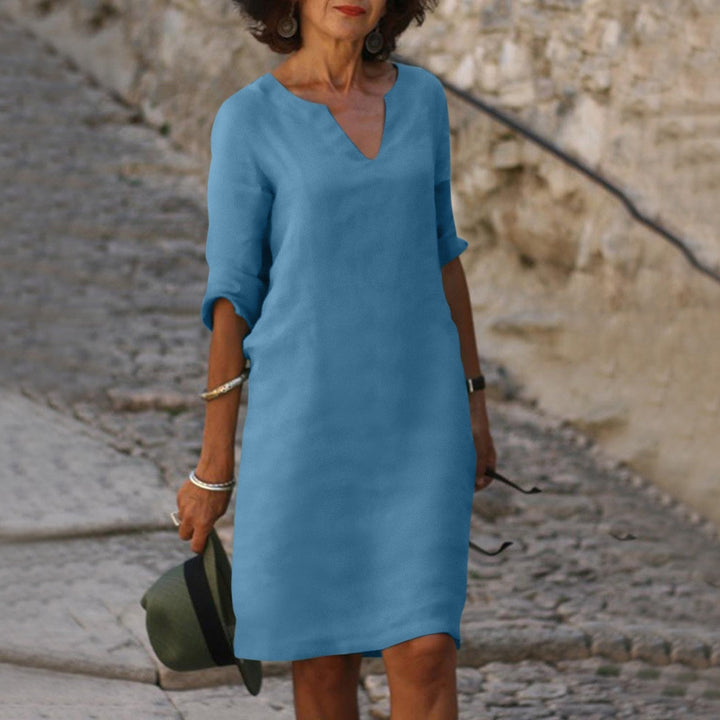 Summer Stylish Dress - Luna-Light blue-S-Nora Luxe