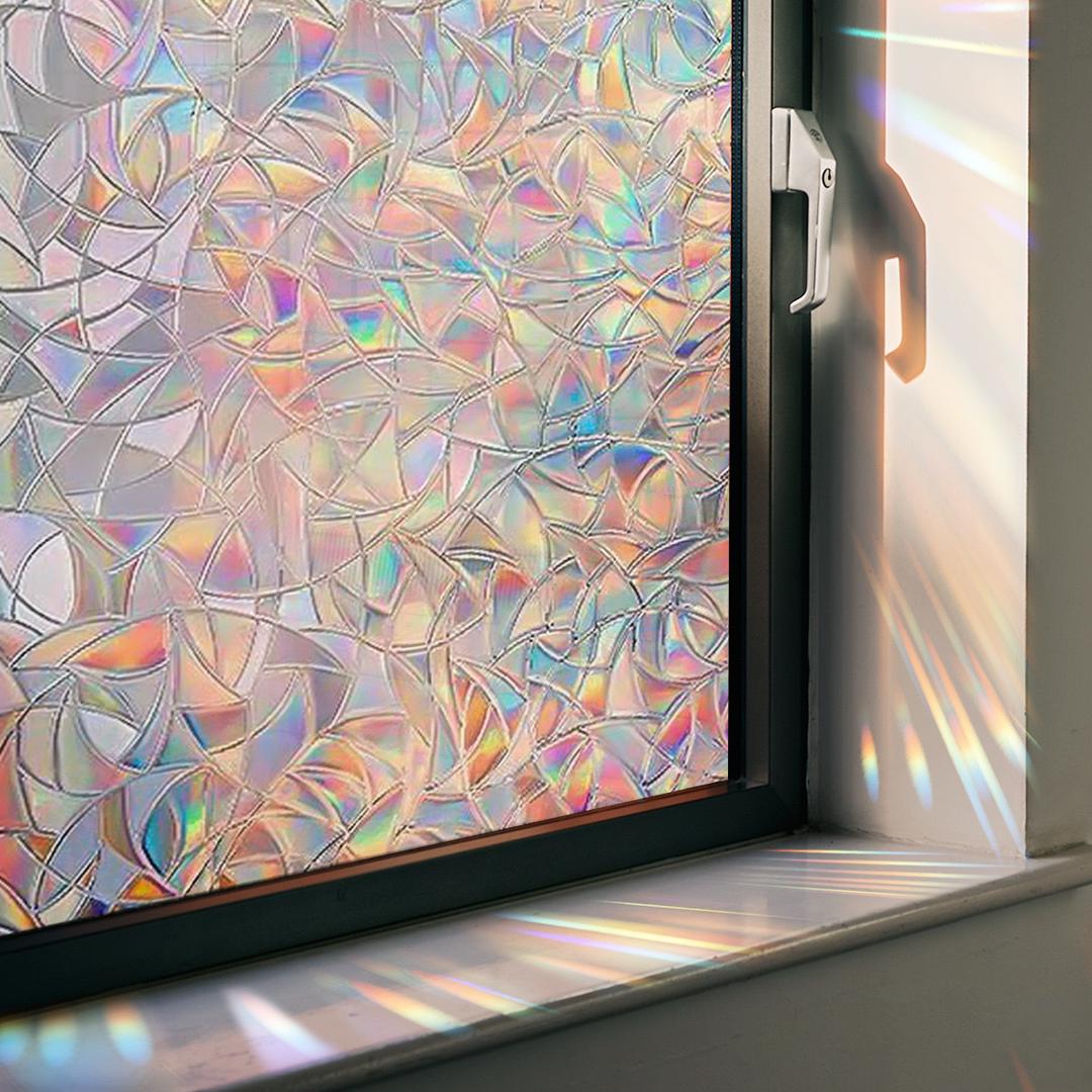Sun Catcher Window Stickers - LumiSuncatch-Cut to Size - 11.81 × 39.37 inches-Nora Luxe