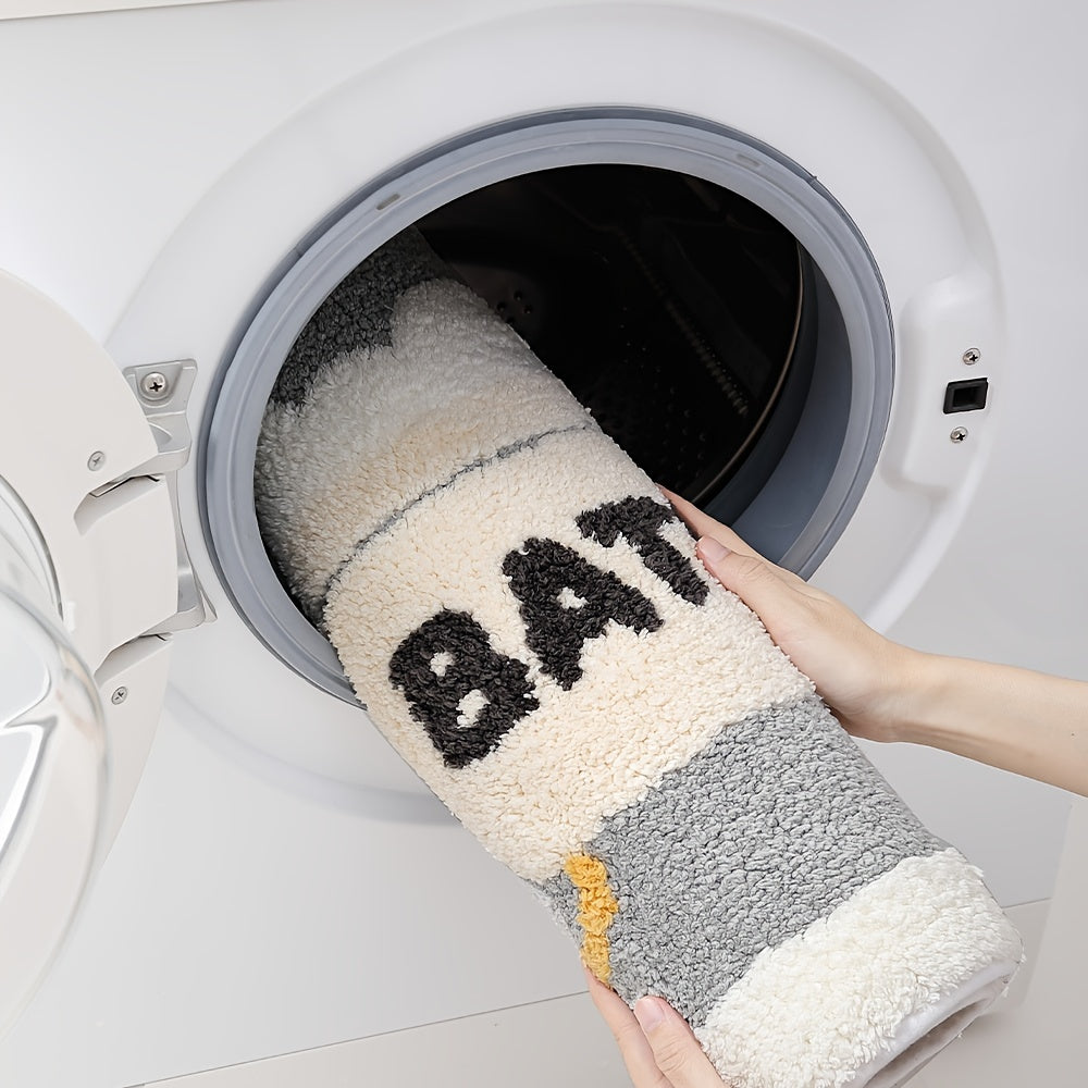 Super Absorbent Anti-Slip Mat for Bathroom and Toilet - Milo-Bath-15.75 x 23.62 inches-Nora Luxe