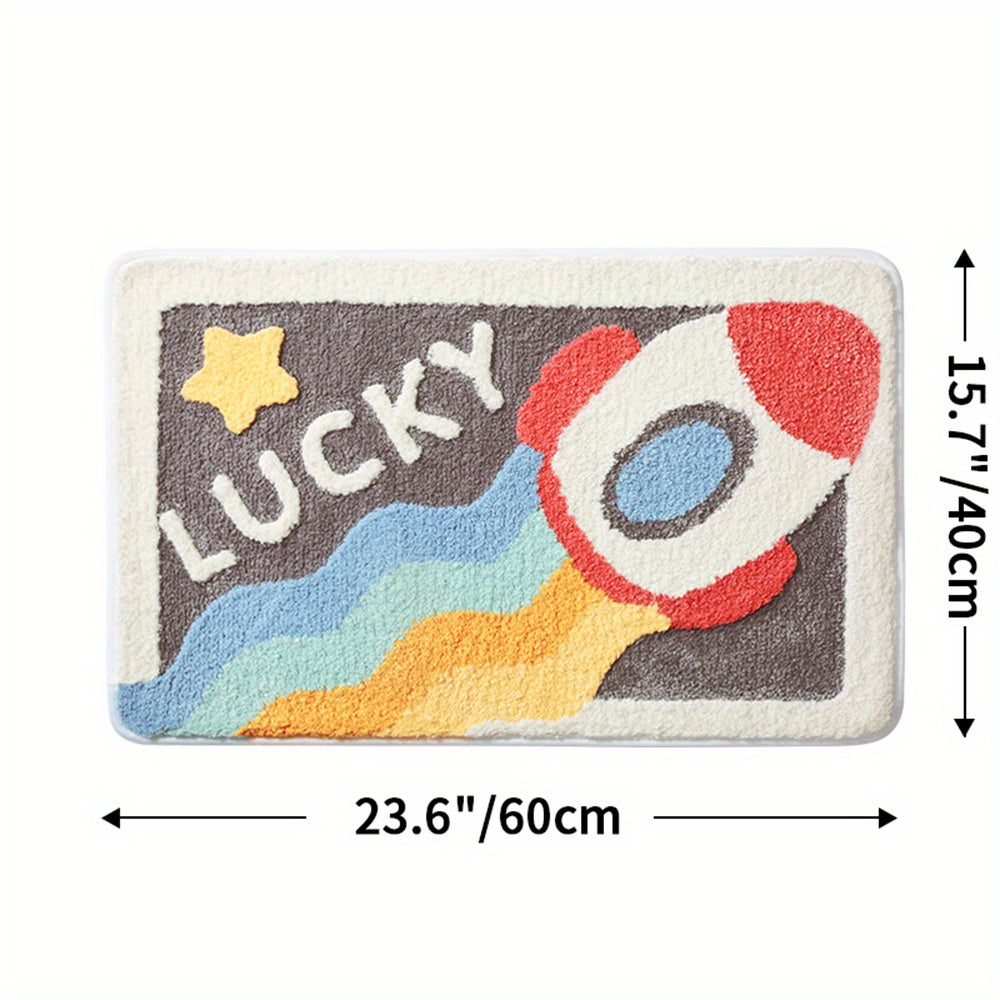 Super Absorbent Anti-Slip Mat for Bathroom and Toilet - Milo-Bath-15.75 x 23.62 inches-Nora Luxe