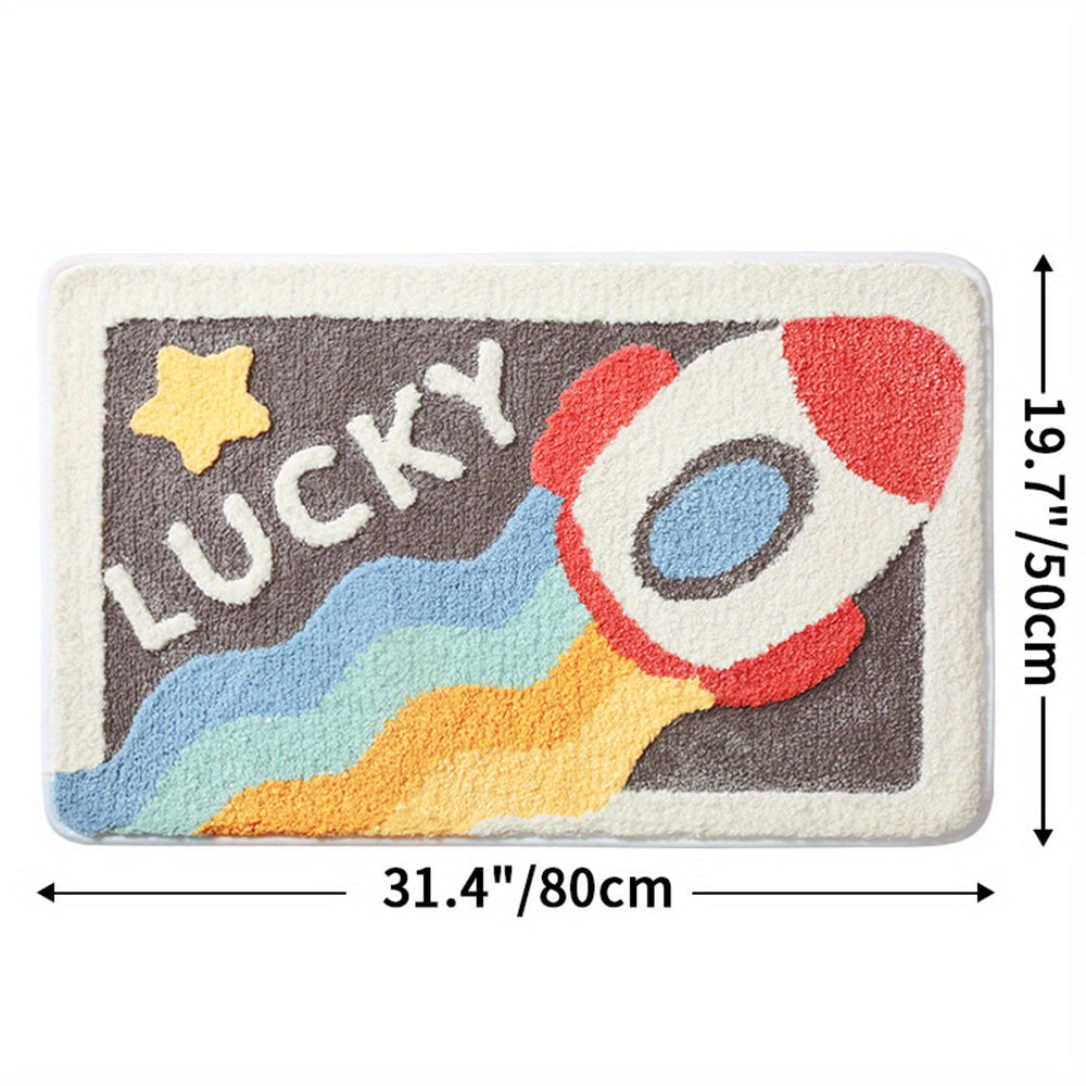 Super Absorbent Anti-Slip Mat for Bathroom and Toilet - Milo-Bath-15.75 x 23.62 inches-Nora Luxe