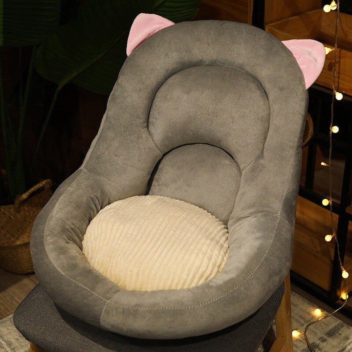 Support Cushion for Sciatica Pain - ComfortEase Pro-Light Gray-Nora Luxe