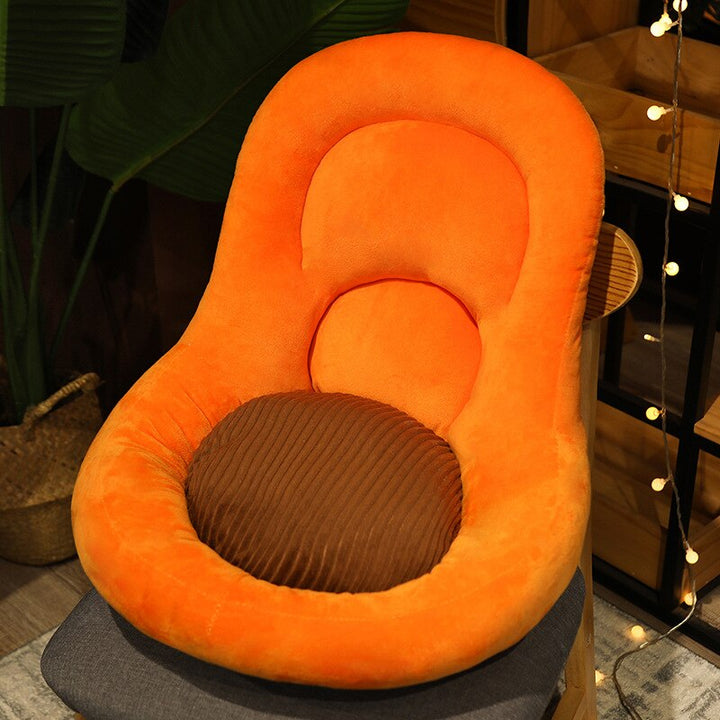Support Cushion for Sciatica Pain - ComfortEase Pro-Orange-Nora Luxe
