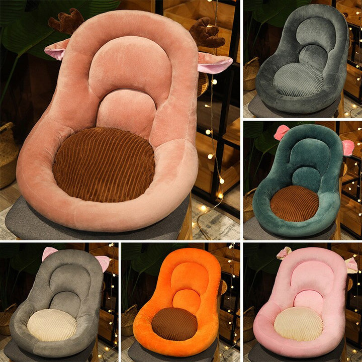Support Cushion for Sciatica Pain - ComfortEase Pro-Orange-Nora Luxe