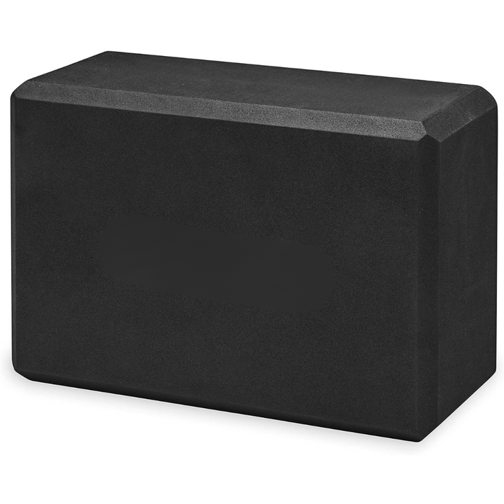 Support Yoga Block - Non-slip EVA Foam-Black-Nora Luxe