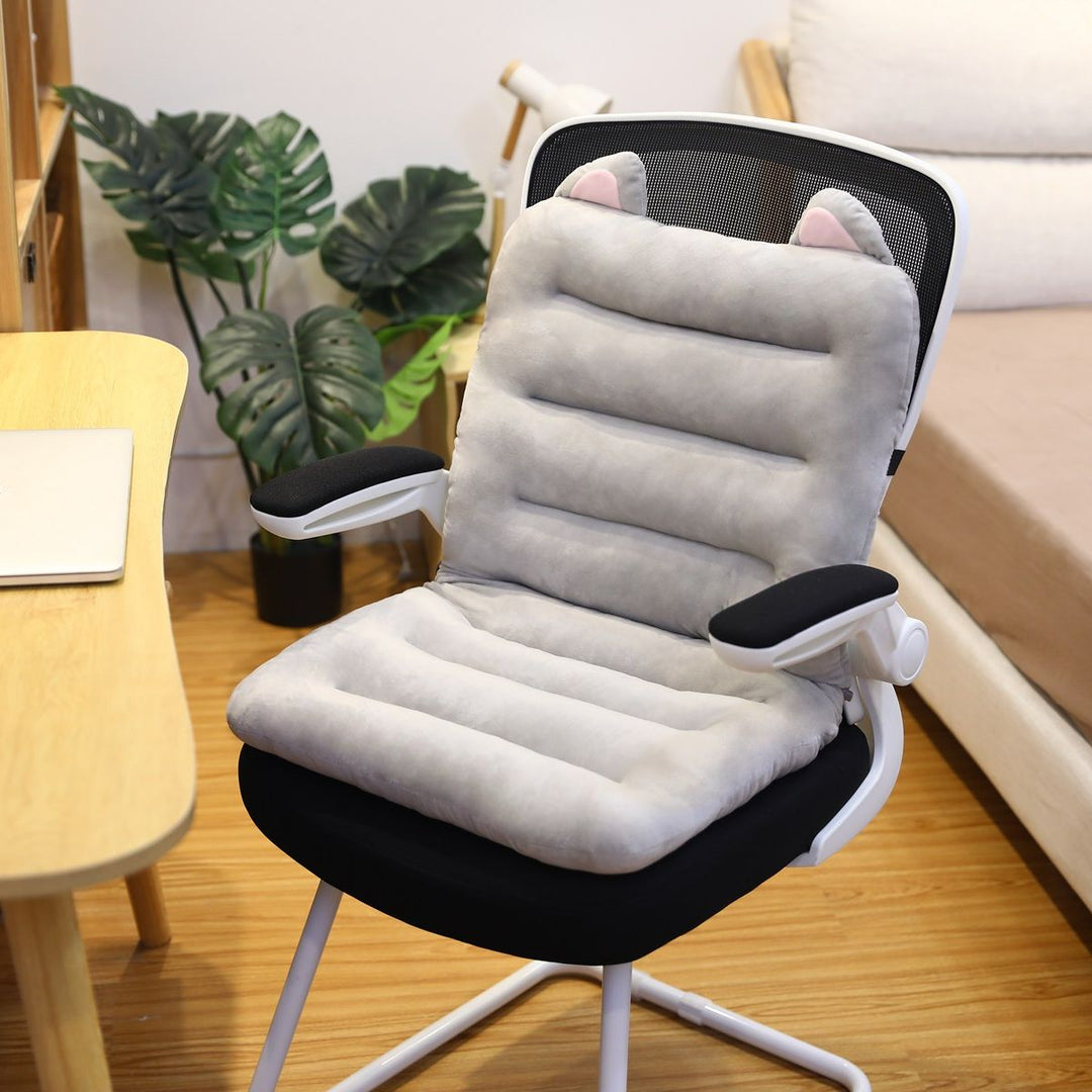 Supporting Cushion for Sciatica Pain - ComfortSeat-Gray-Nora Luxe
