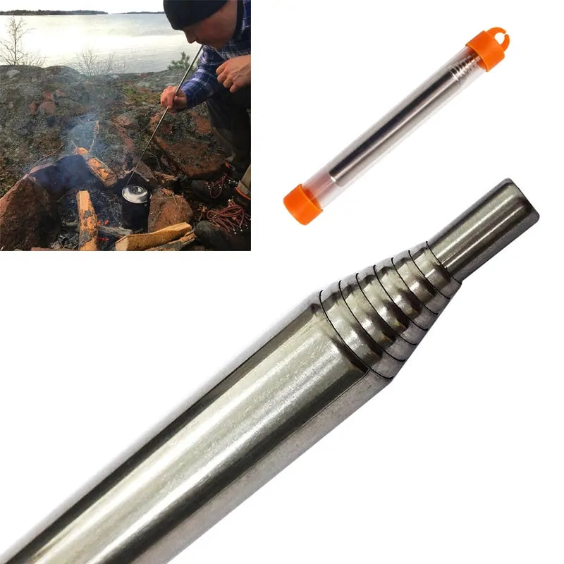 Survival Blowpipe for Outdoor Cooking - FireBoost-Nora Luxe