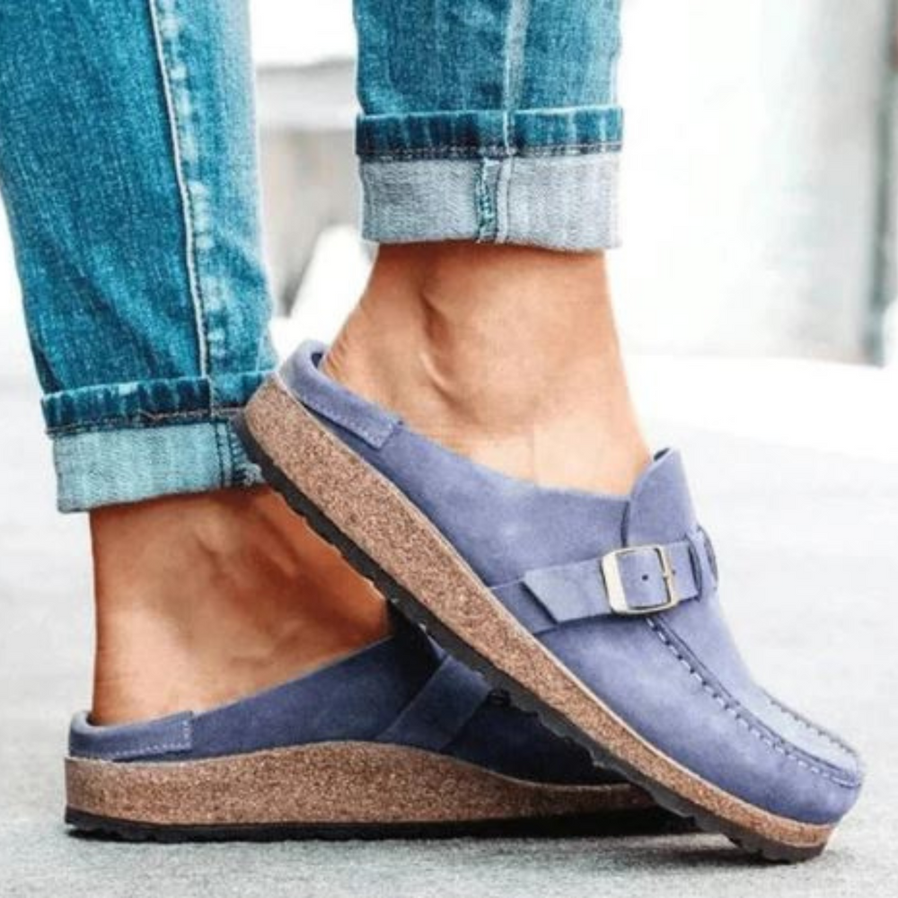 Sustainable comfort clogs in a retro style – Noelia-Purple-3.0-Nora Luxe
