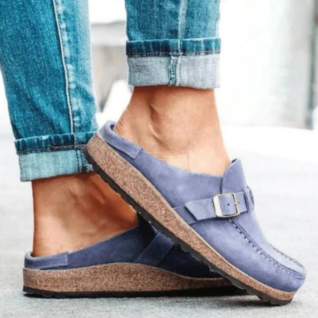 Sustainable comfort clogs in a retro style – Noelia-Purple-3.0-Nora Luxe