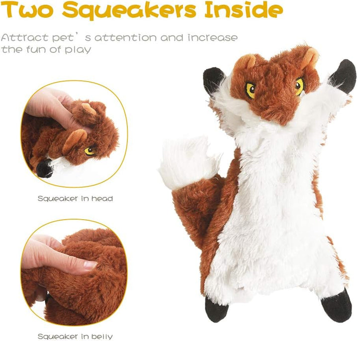 Sustainable Squeak Dog Toys - Set of 5-Nora Luxe