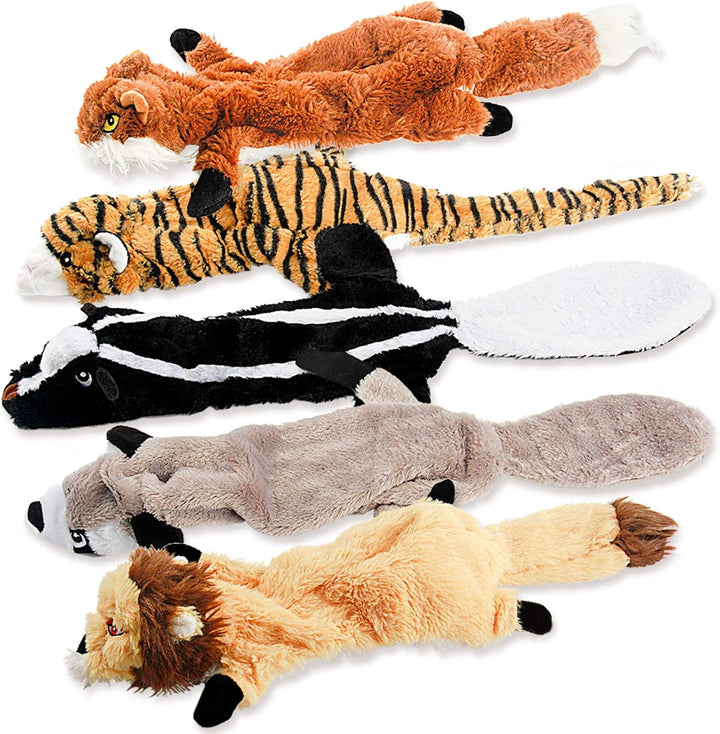 Sustainable Squeak Dog Toys - Set of 5-Nora Luxe
