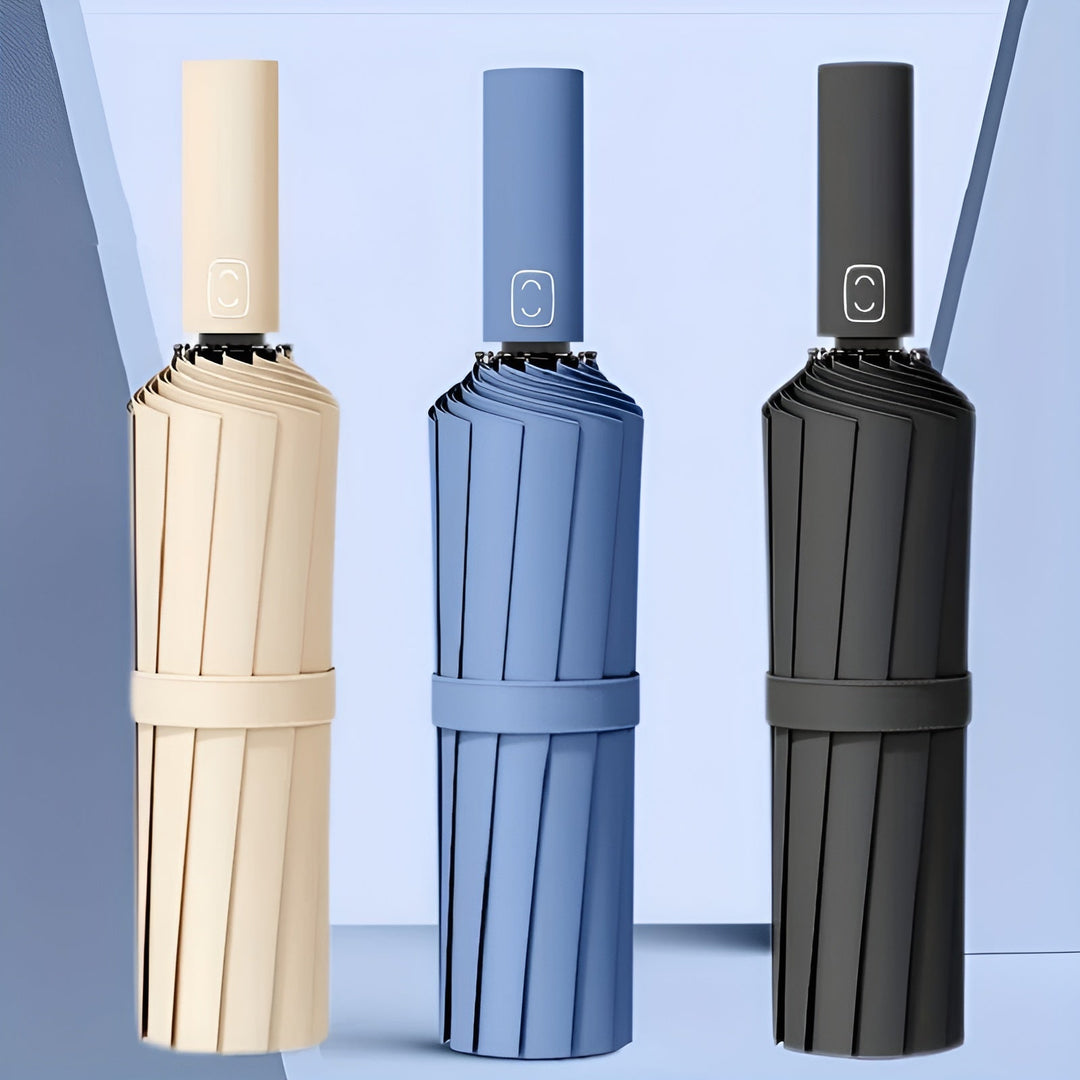 Sustainable Umbrella with UV Protection - StormShield-Light green-Nora Luxe