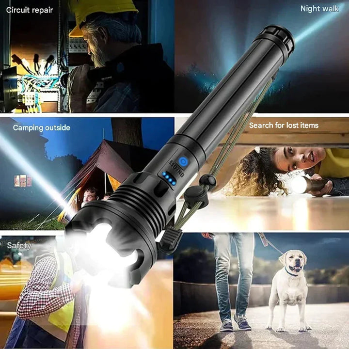 Tactical Flashlight - LumenTact-Basic version (50000 LUMEN)-Excl. battery-Nora Luxe