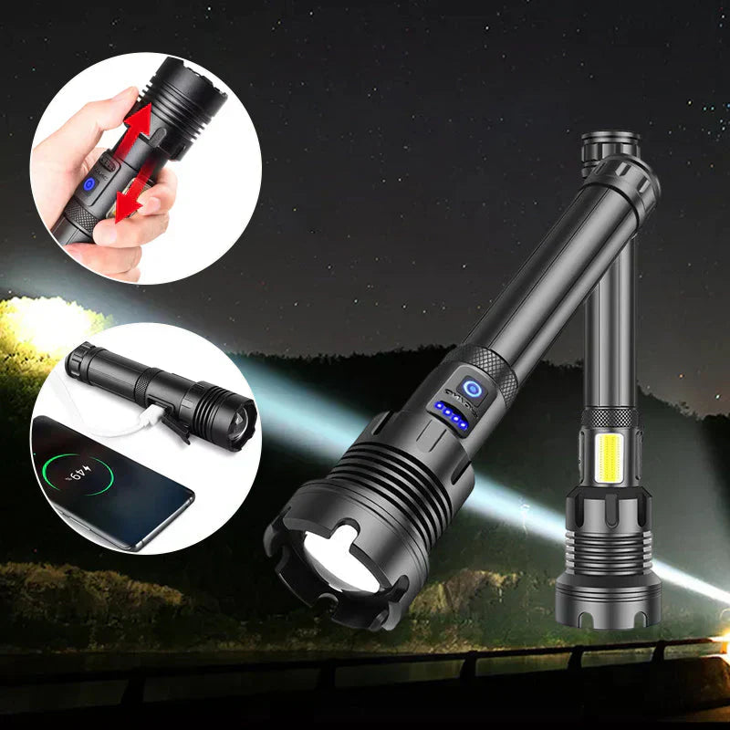 Tactical Flashlight - LumenTact-Basic version (50000 LUMEN)-Excl. battery-Nora Luxe