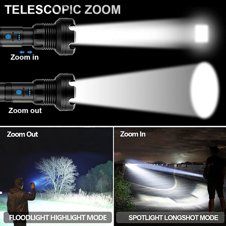 Tactical Flashlight - LumenTact-Basic version (50000 LUMEN)-Excl. battery-Nora Luxe