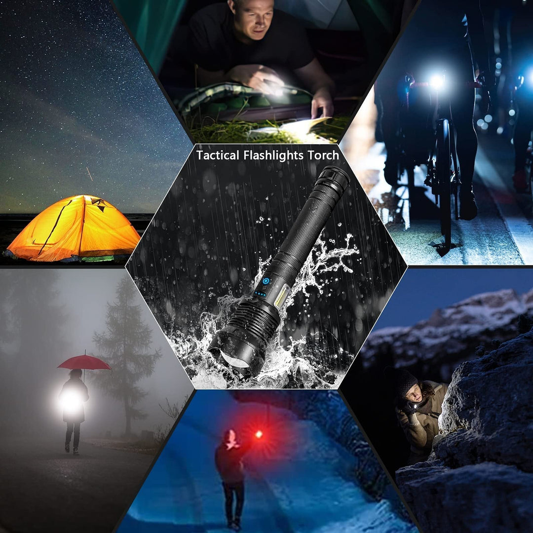 Tactical Flashlight - LumenTact-Basic version (50000 LUMEN)-Excl. battery-Nora Luxe