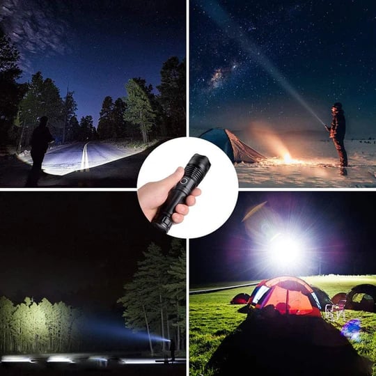 Tactical Flashlight - LumenTact-Basic version (50000 LUMEN)-Excl. battery-Nora Luxe