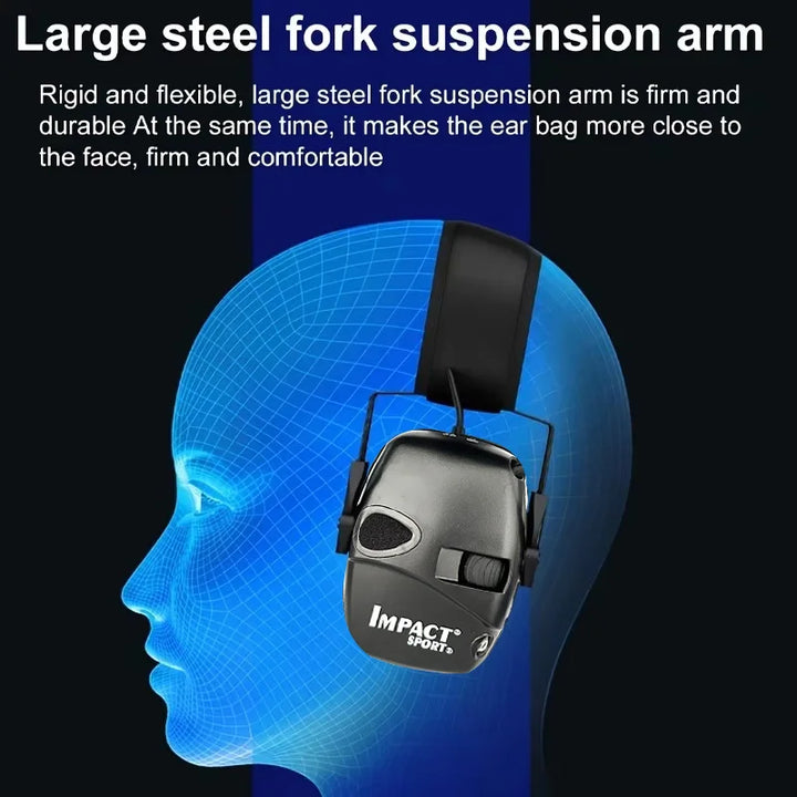 Tactical Hearing Protection - SoundShield-Model B Green-Nora Luxe