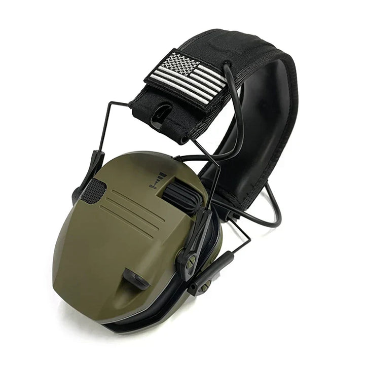 Tactical Hearing Protection - SoundShield-Model B Green-Nora Luxe