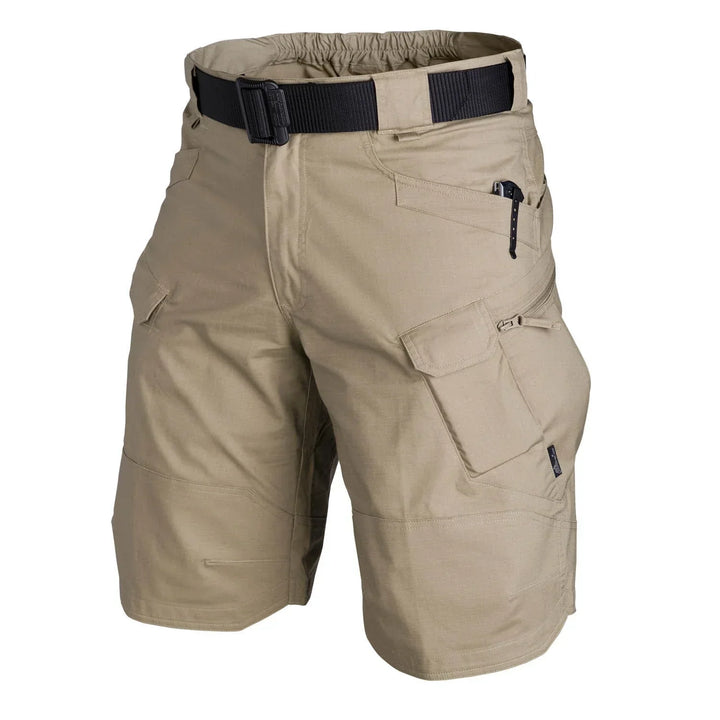 Tactical Men's Outdoor Shorts – Damian-Beige-S-Nora Luxe