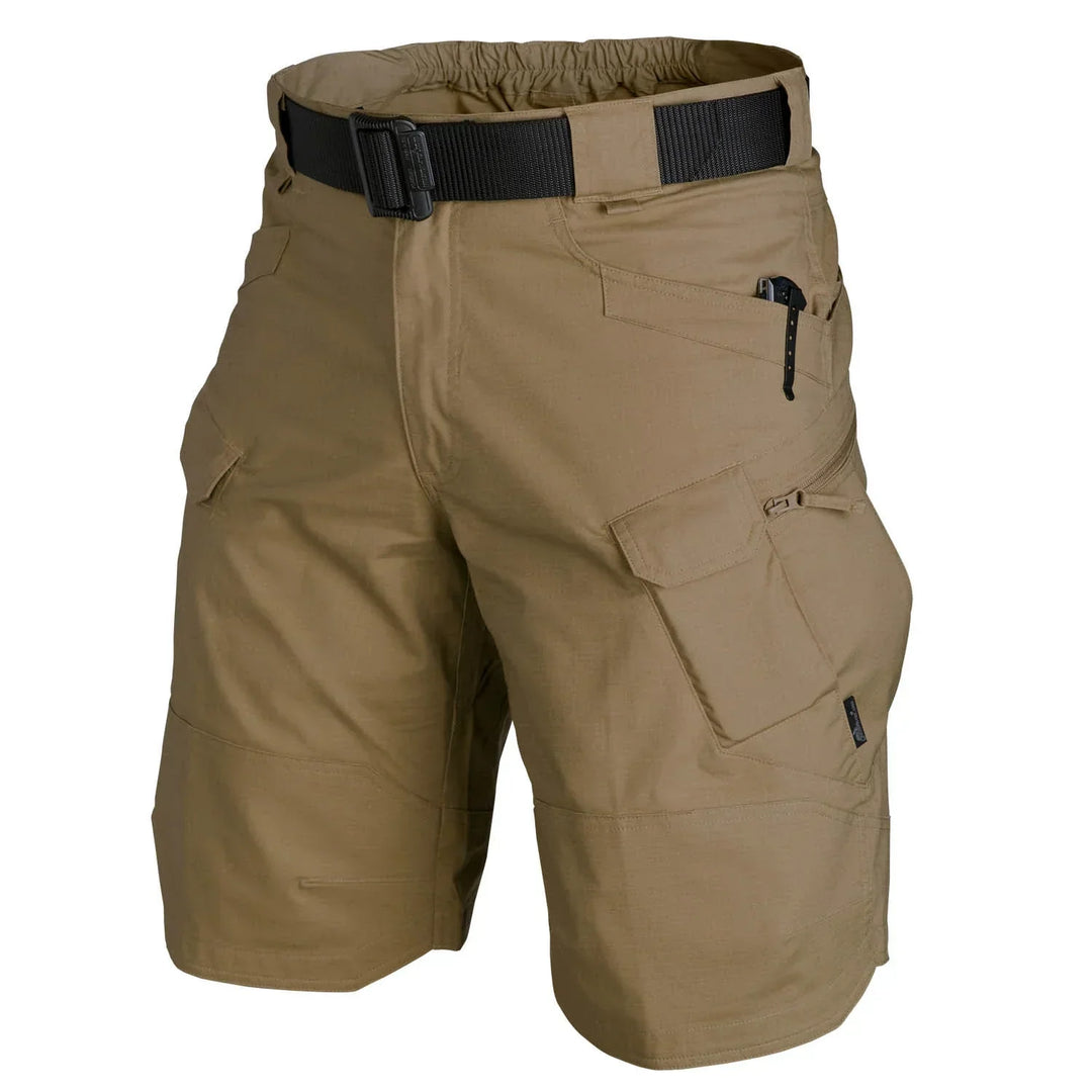 Tactical Men's Outdoor Shorts – Damian-Khaki-S-Nora Luxe