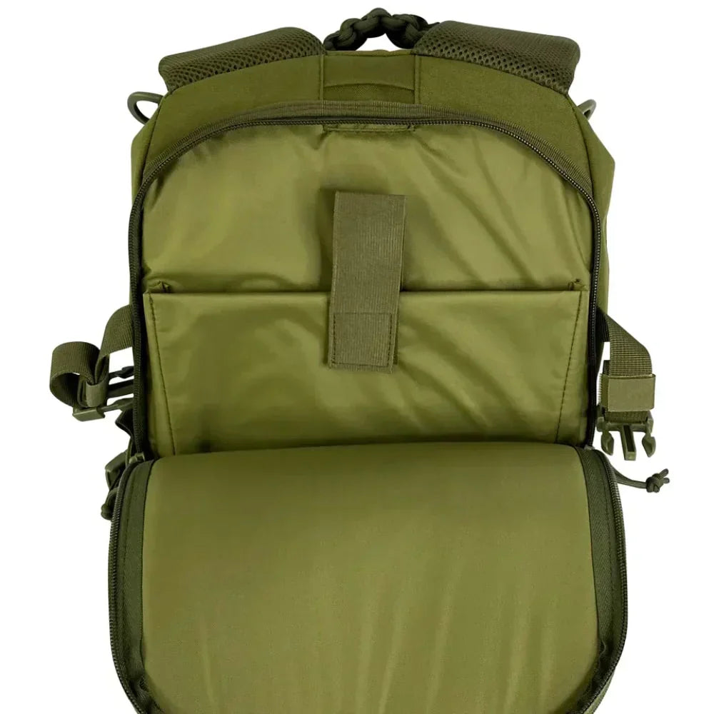 Tactical Outdoor Backpack for Men - Sven-Black-Nora Luxe