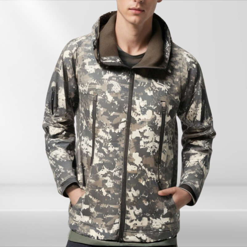 Tactical Softshell Jacket - Daan-Camouflage-XS-The Livary