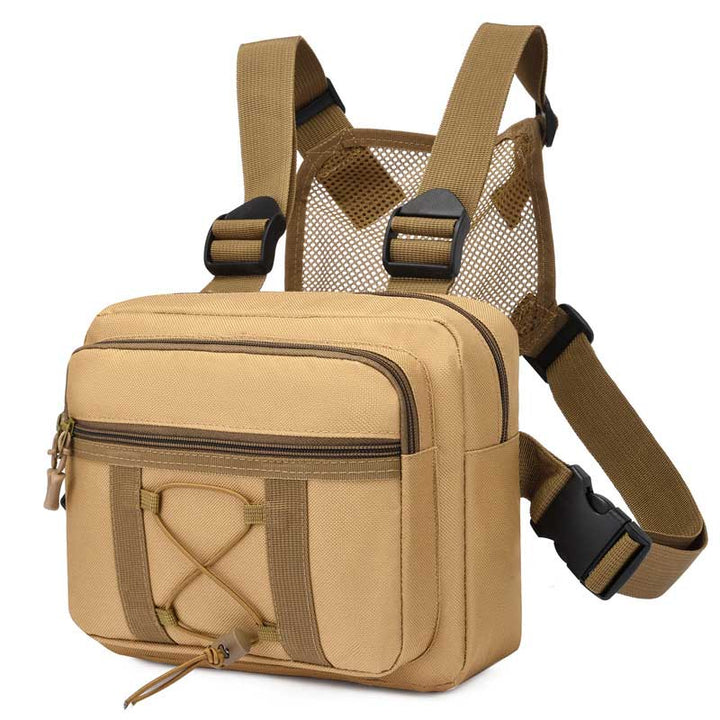 Durable Tactical Chest Rig Bag – Water-Resistant Multi-Pocket Outdoor Gear