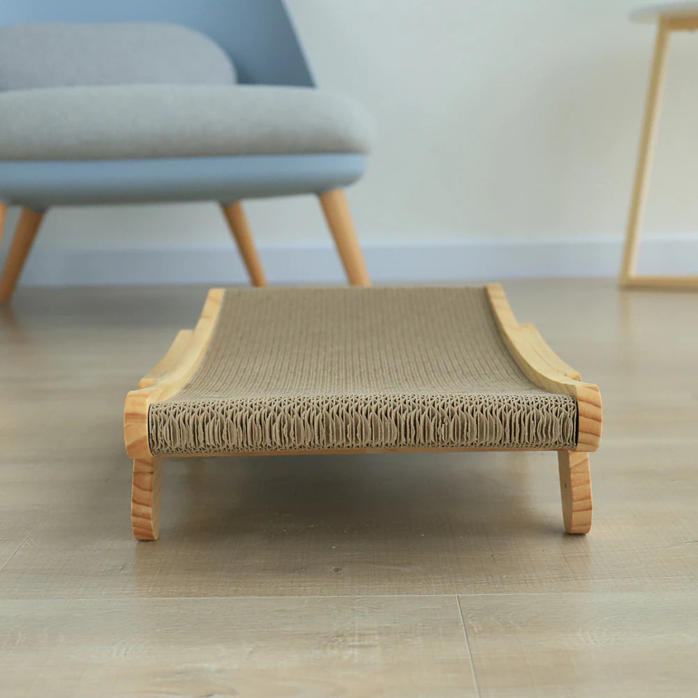 The 3-in-1 Cat Scratching Post and Lounger - ClawLounge™-Nora Luxe