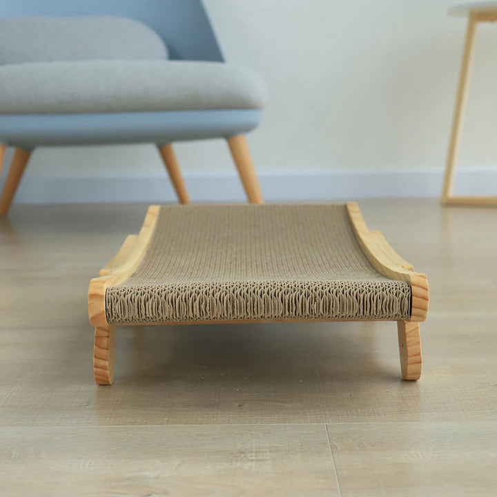The 3-in-1 Cat Scratching Post and Lounger - ClawLounge™-Nora Luxe